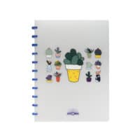 CAHIER ATOMA PP CHILL A4 QUAD. 5X5