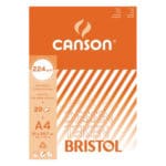 BRISTOL CANSON 21/29.7 CM 224GR 20F