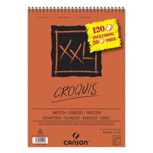 CROQUIS XL CANSON A4 90GR 120FLS SPI.PROMO