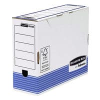 BOITE ARCHIVE FELLOWES PRIMA BLEU /6