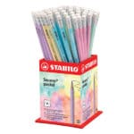 CRAYON NOIR STAB. HB+GOMME