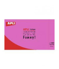 APLI NOTES FUNNY PINK 125X75MM