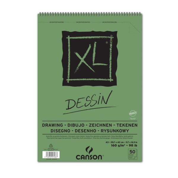 XL DESSIN CANSON 160GR A5 SPIRALE 30FLS
