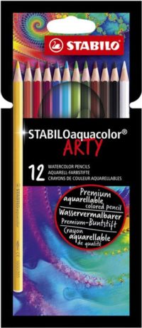 CRAYON COUL.STAB.AQUARELLE  ARTY/12