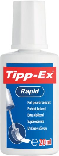CORRECTEUR TIPP-EX FLUID 20ml RAPID