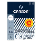C A GRAIN CANSON 224 GR A4 20 FLS + 4 GRATUITES