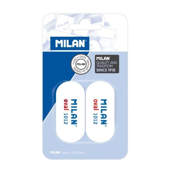 GOMME MILAN OVAL  BLISTER DE 2