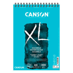 XL AQUARELLE CANSON 300GR A4 30 FLS SPI