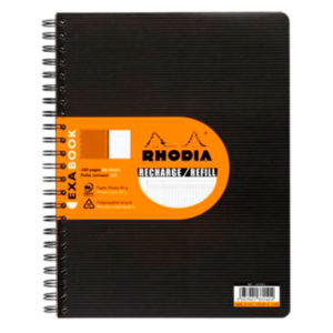 EXABOOK RHODIA RECHARGE A4 5/5 80 FLS