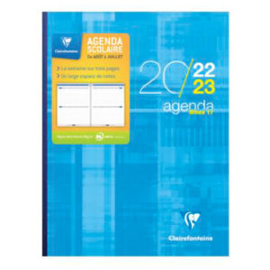 AGENDA CLAIREFONTAINE SEPT/SEPT  WHEN A5